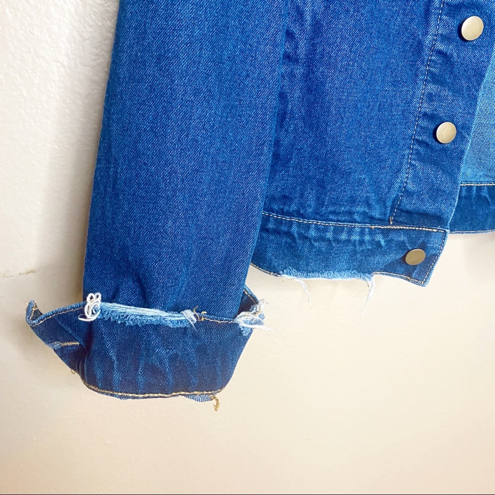 High Heels Suicide Sweet Like Sugar Denim Jacket - Picture 3 of 7